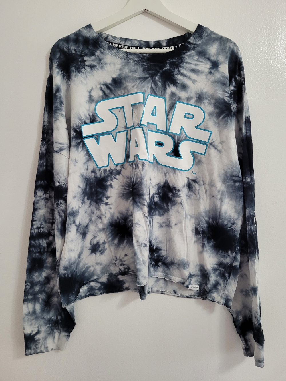 BNWT Star Wars Her Universe Long Sleeve Crop Top Size 2X